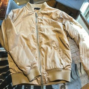 Sand kith bomber jacket